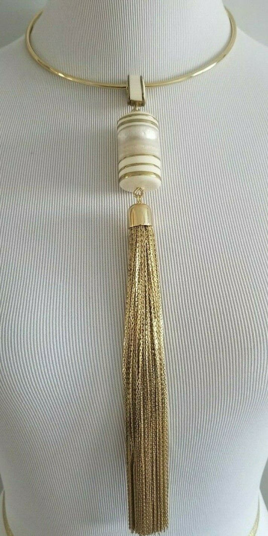 CHICO'S KENNEDY TASSEL NECKLACE