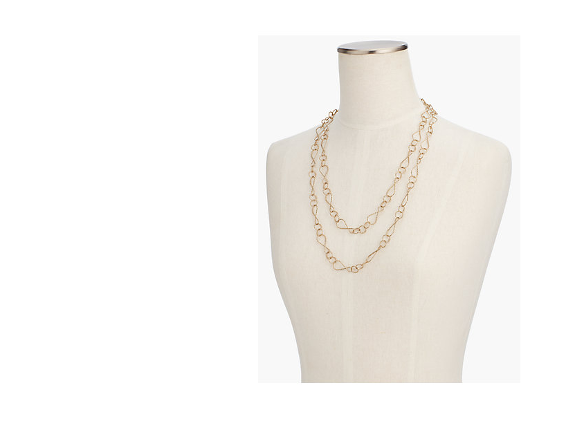 TALBOTS Double Layer Necklace