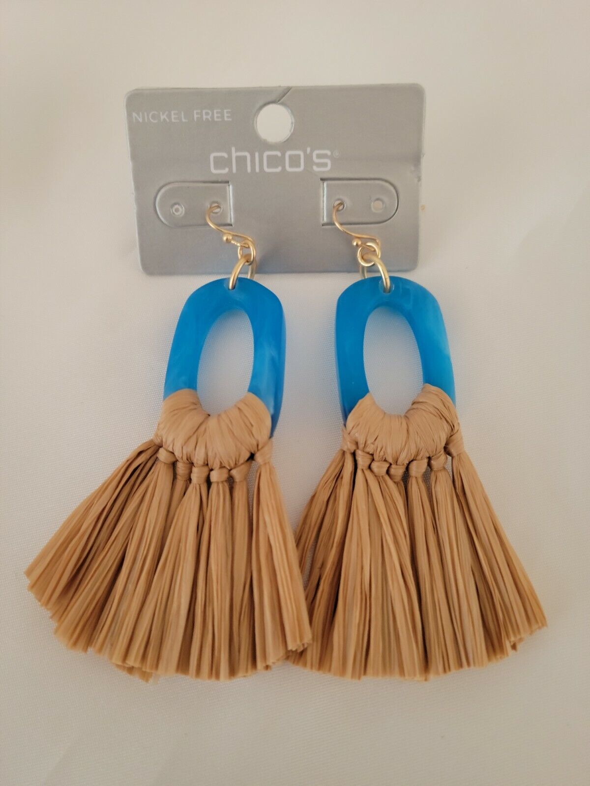 CHICO'S COOL MULTI LINKS EARRINGS