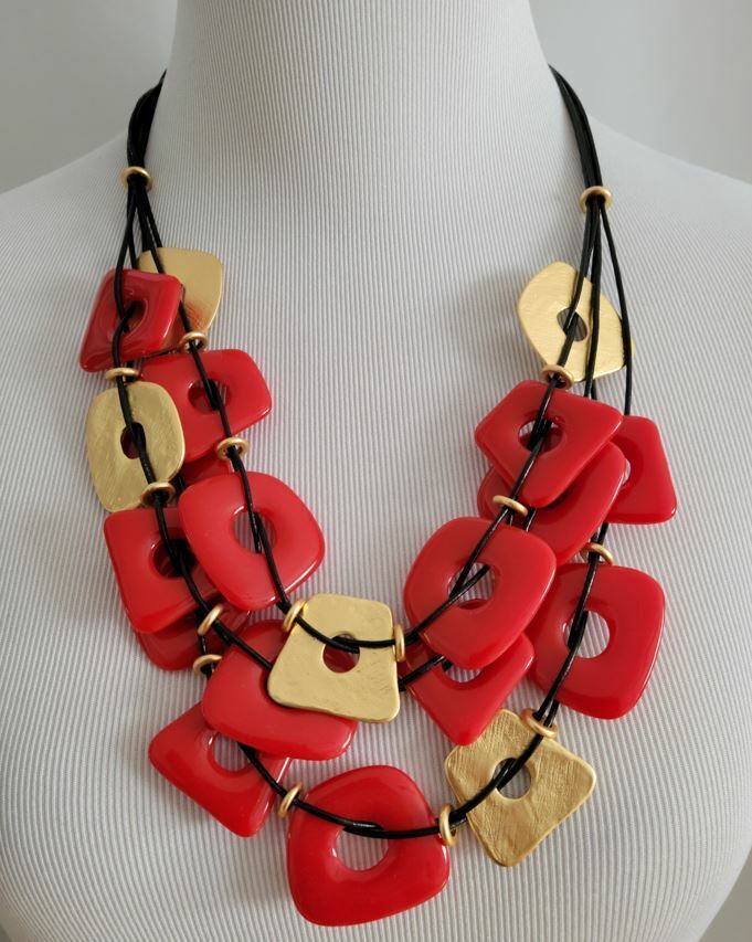 CHICO'S MULTI STRAND NECKLACE