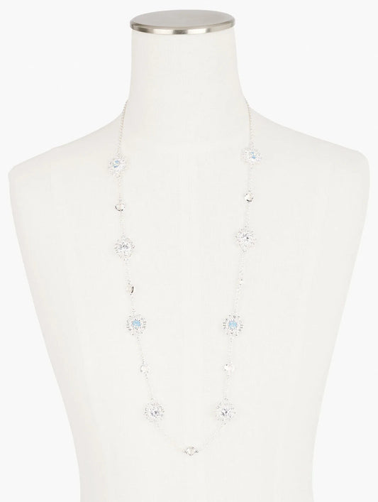 TALBOTS SPARKLING STARBURST STATEMENT NECKLACE