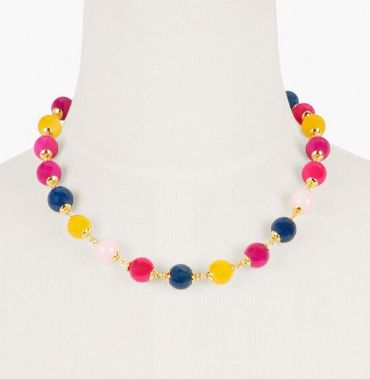 TALBOTS SEMI BEADS NECKLACE