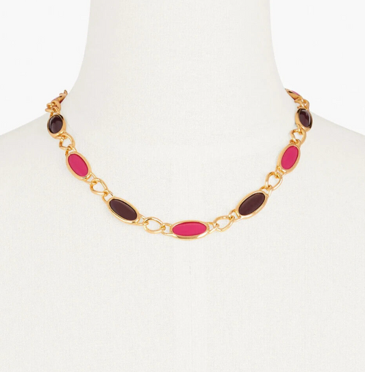 TALBOTS MULTI STONE STATEMENT NECKLACE