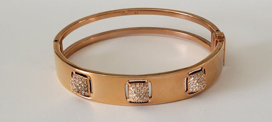 Swarovski Rose Gold Bangle