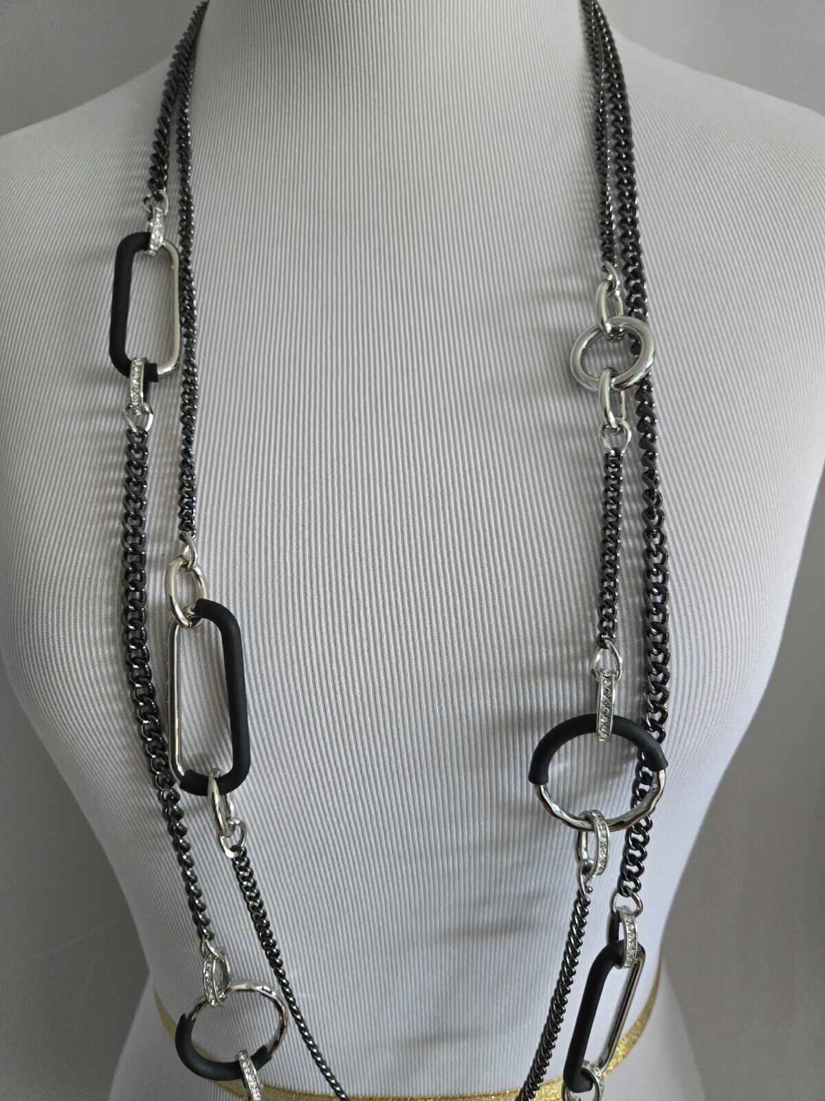 CHICO'S DOUBLE-STRAND NECKLACE