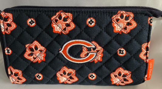 Vera Bradley NFL RFID Front Zip Wristlet