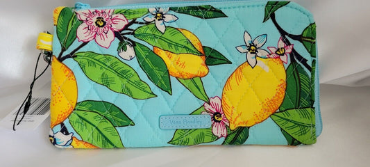 Vera Bradley Tech Wristlet Lemon Grove