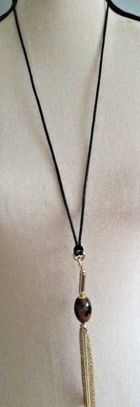 CHICO'S MOLLIE TASSEL NECKLACE
