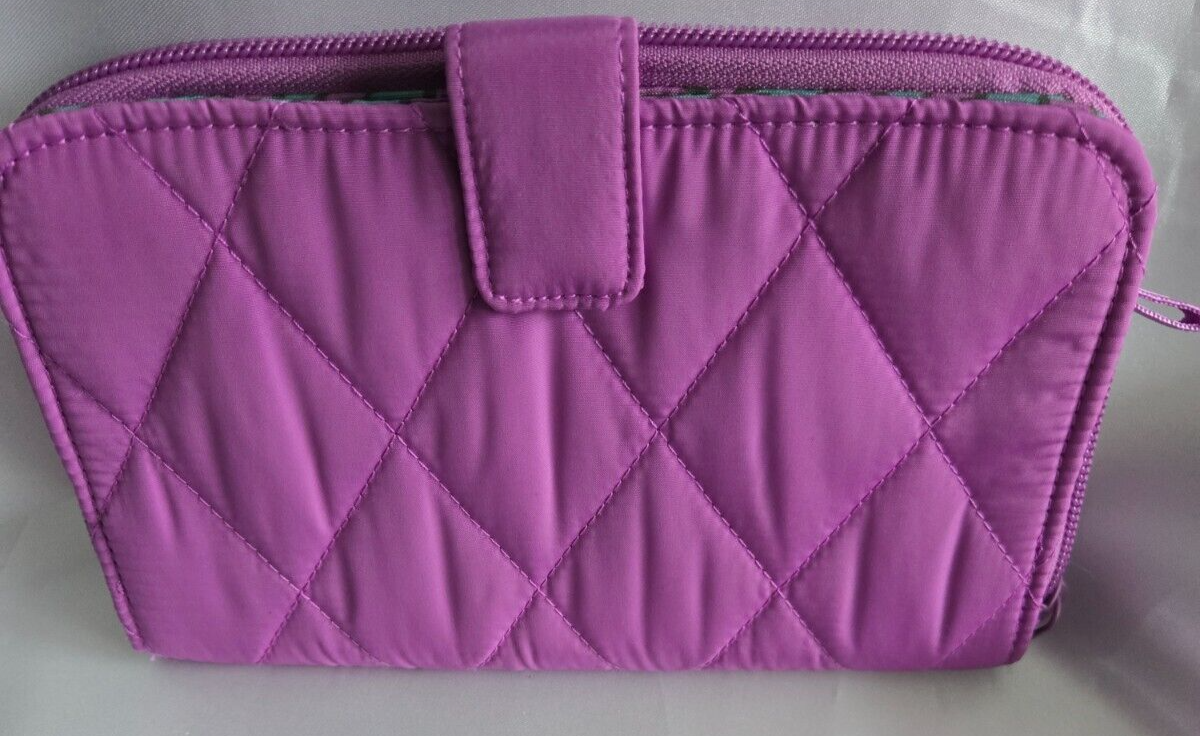 Vera Bradley Essential Tab Wallet, Iris Orchid