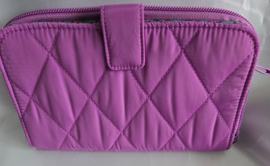 Vera Bradley Essential Tab Wallet, Iris Orchid