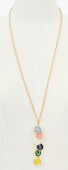 TALBOTS ICONIC ARTIST CHARM PENDANT