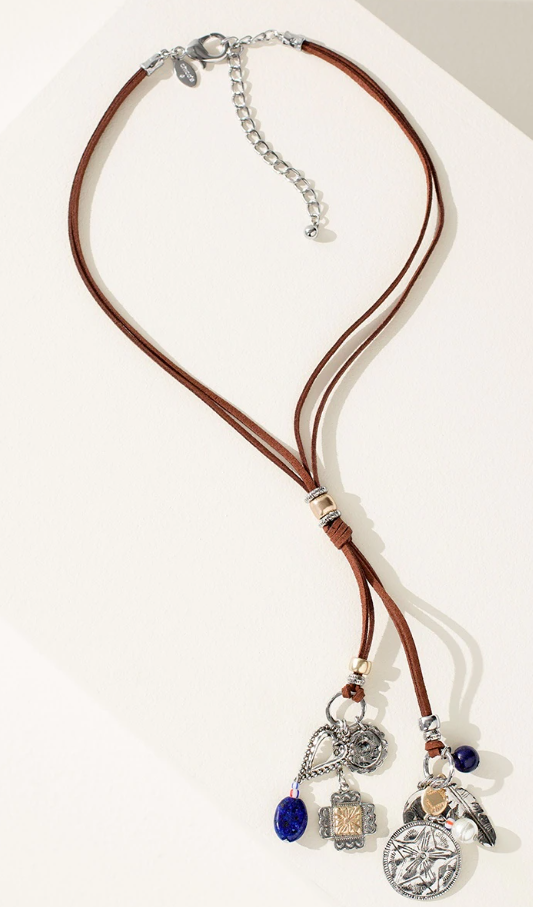 CHICO'S AMERICANA CHARM Y NECKLACE
