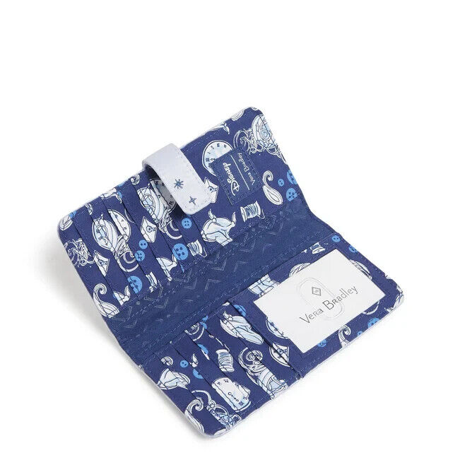 Vera Bradley Disney RFID Finley Wallet, Cinderella Paisley On Morning Glory
