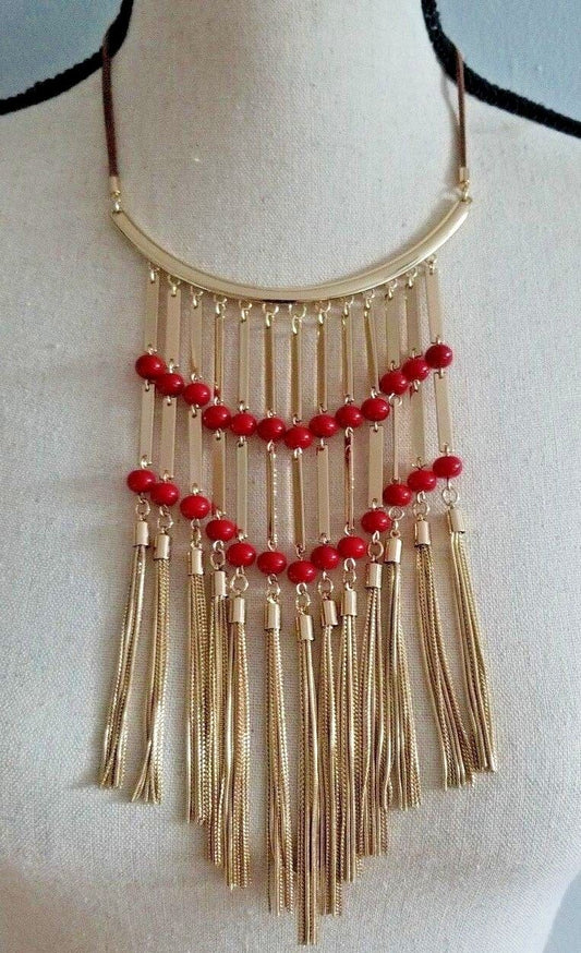 CHICO'S KALINA BIB NECKLACE