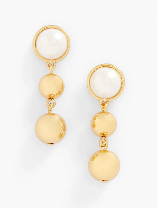 TALBOTS BAUBLES DROP EARRINGS