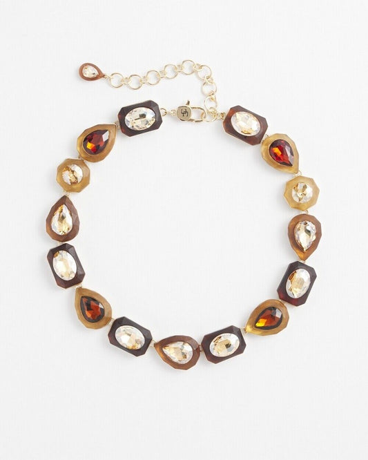 CHICO'S NEUTRAL BIB STATEMENT NECKLACE