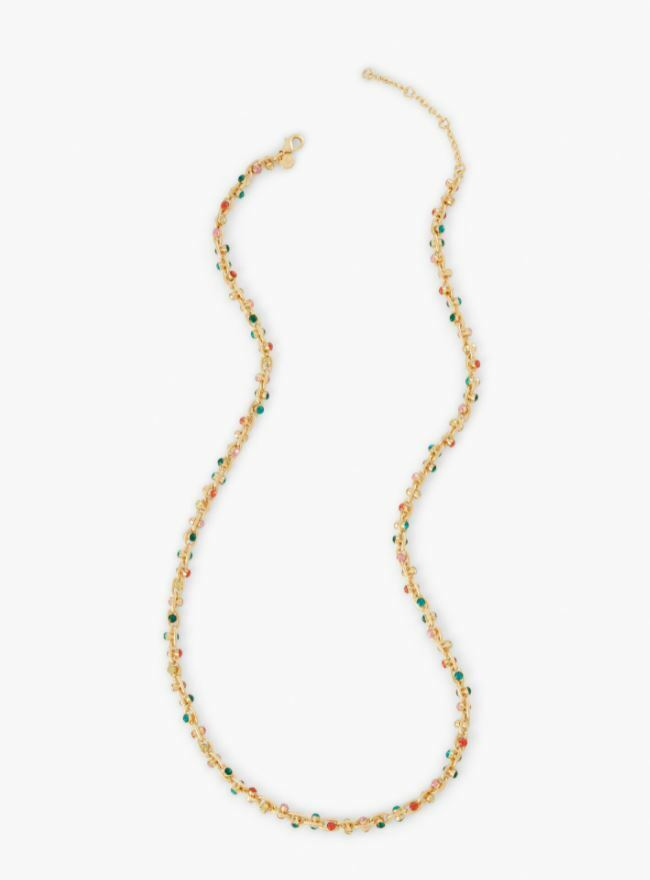 TALBOTS TINY RAINBOWS NECKLACE