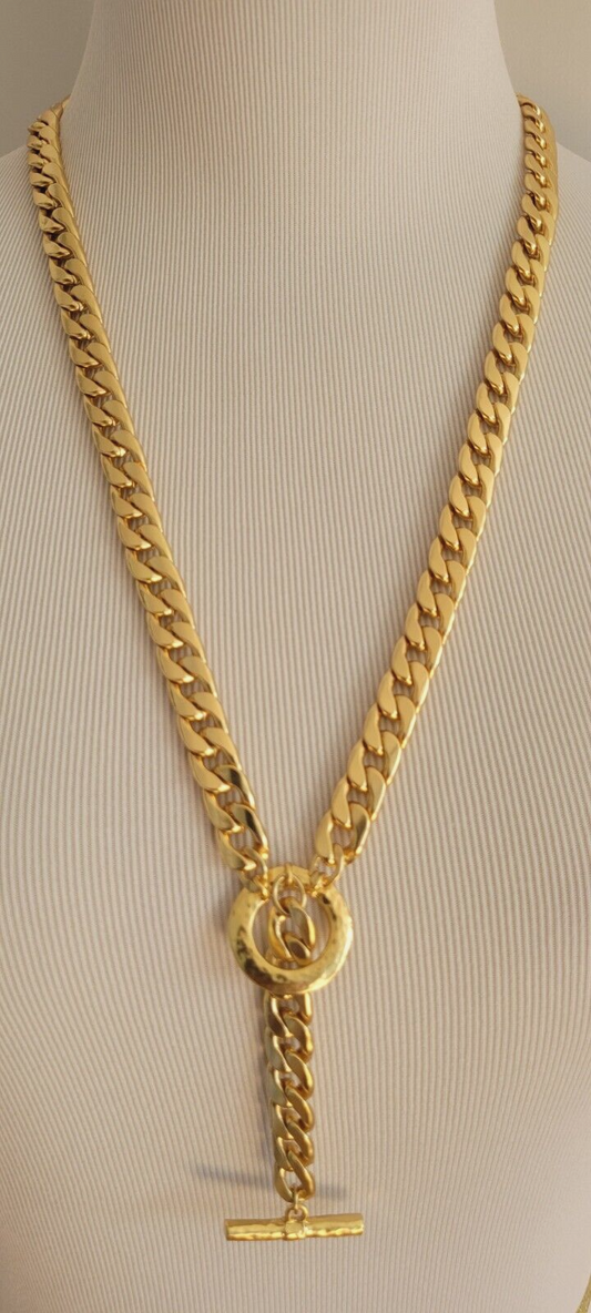 CHICO'S CHAIN LINK Y NECKLACE
