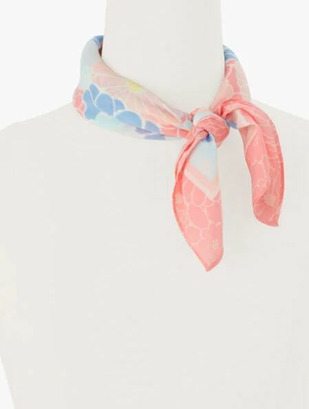 TALBOTS FLORAL NECKERCHIEF