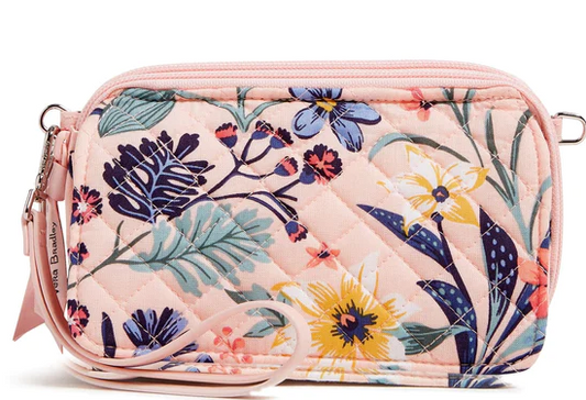 Vera Bradley All in One Crossbody, Paradise Coral