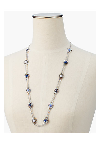 TALBOTS Filigree Layering Necklace