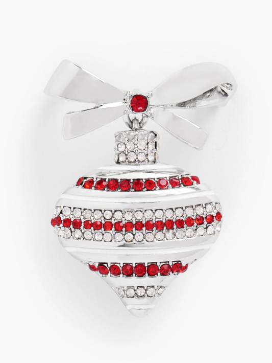 TALBOTS HOLIDAY ORNAMENT BROOCH