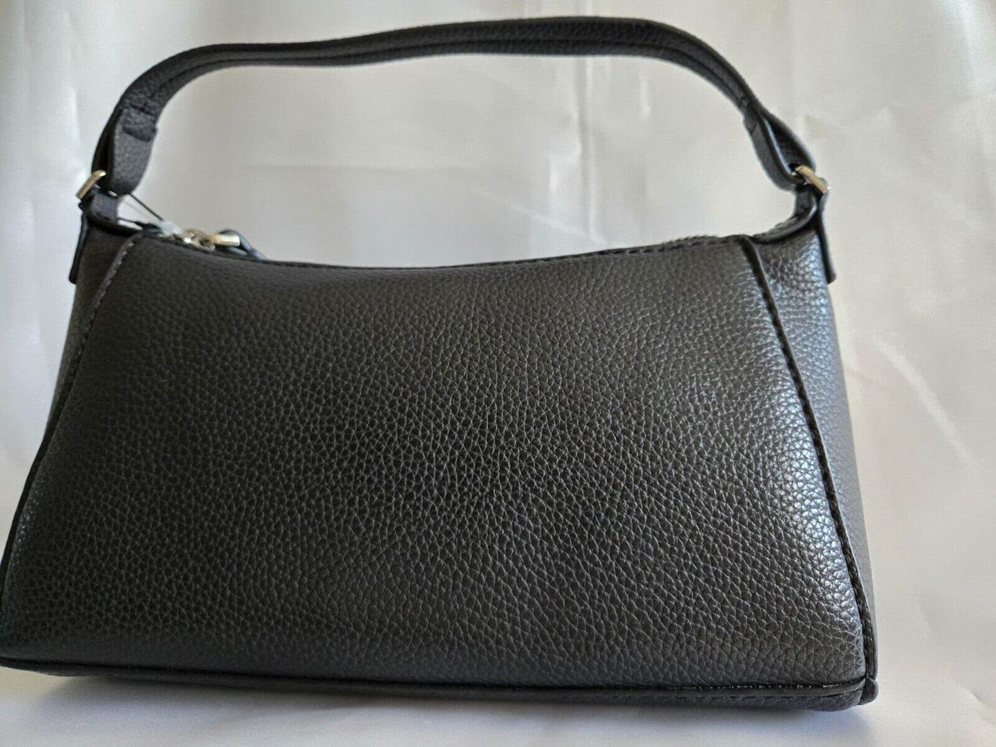 Vera Bradley Faux Leather Mini Slouchy Crossbody, Moonless Night