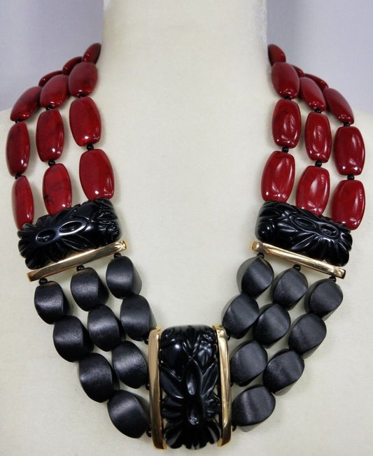 CHICO'S 35TH ANNIVERSARY BIB NECKLACE