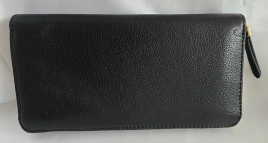 Vera Bradley Essential Continental Wallet Leather, Moonless Night