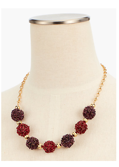 TALBOTS Beaded Sphere Necklace - Short