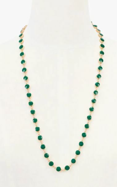 TALBOTS REVERSIBLE MINI DOT NECKLACE