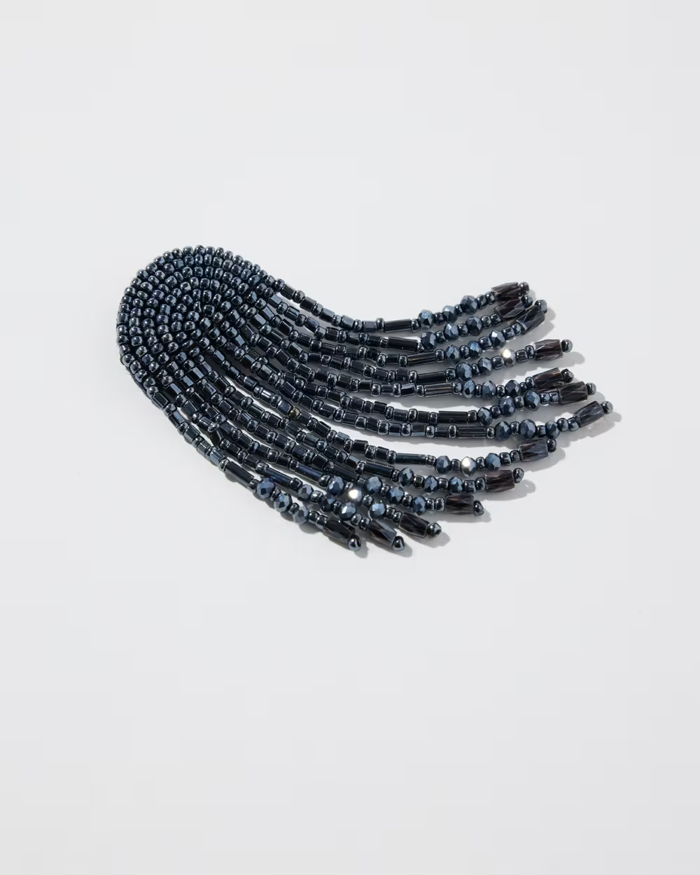 CHICO'S BLUE FRINGE EARRINGS