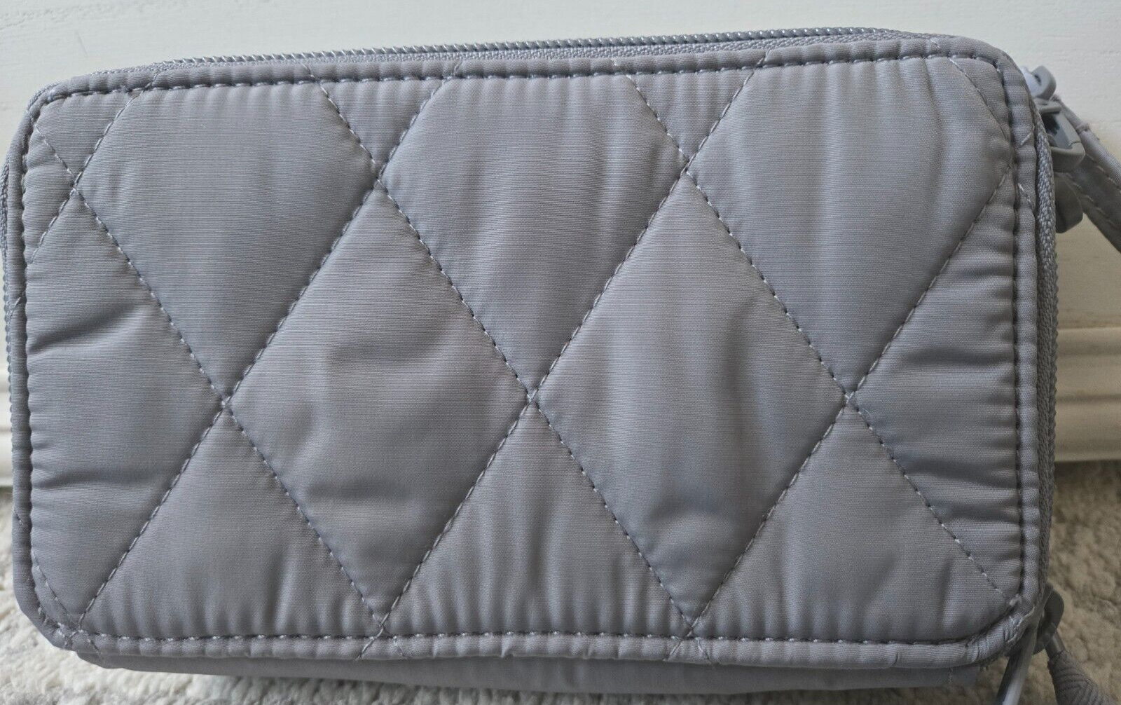 Vera Bradley RFID All in One Crossbody Bag, Frost Gray