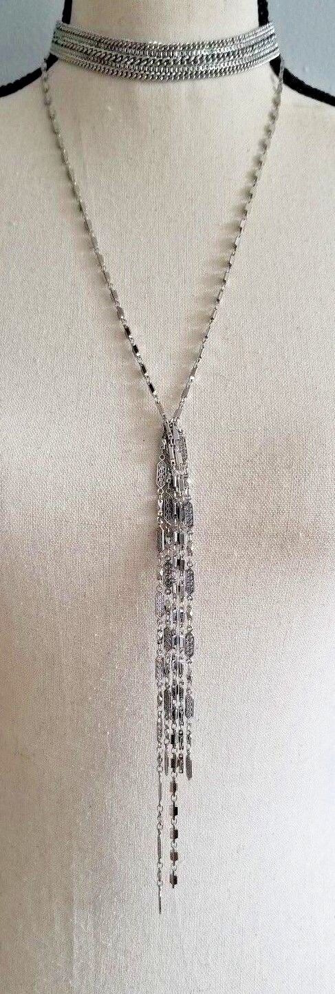 CHICO'S BRYONY CONVERTIBLE LAYER NECKLACE