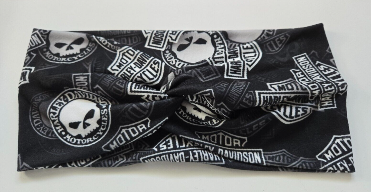 Motorcycle Twisted Headband