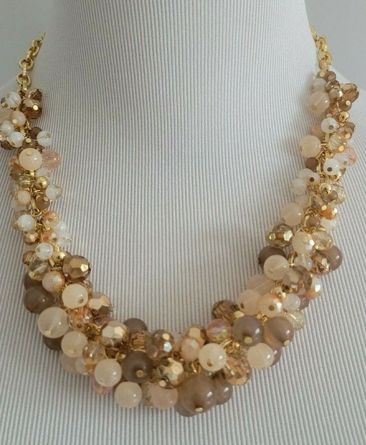 ANN TAYLOR BEADED NECKLACE