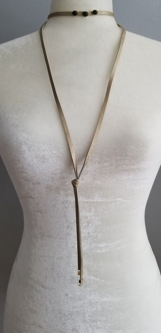 CHICO'S SASHA CONVERTIBLE CHOCKER NECKLACE
