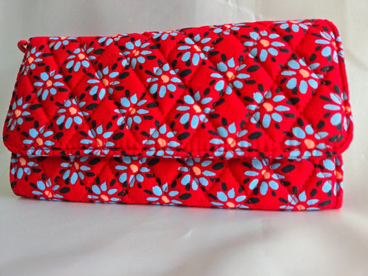 Vera Bradley Wallet Crossbody, Venetian Flowers