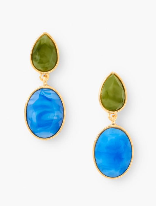 TALBOTS MOLTEN DROP EARRINGS