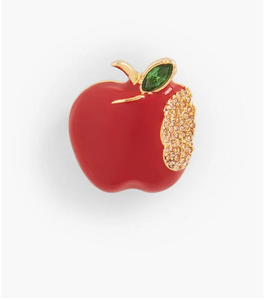 TALBOTS APPLE BROOCH