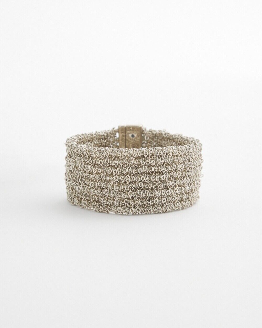 CHICO'S SILK CORD MAGNETIC BRACELET