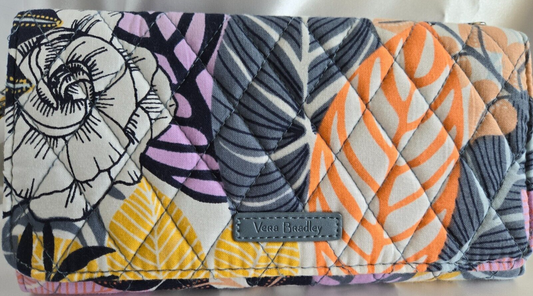 Vera Bradley RFID Crossbody, Palm Floral