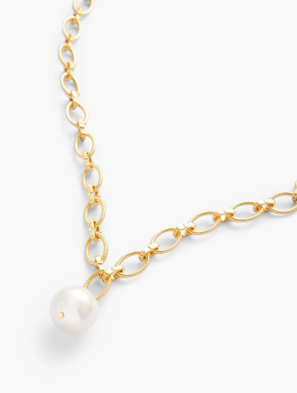 TALBOTS MODERN CLASSIC LINK NECKLACE