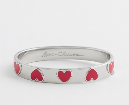 CHICO'S HEART BANGLE M/S