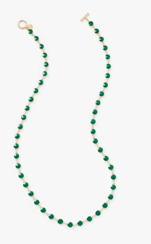 TALBOTS REVERSIBLE MINI DOT NECKLACE
