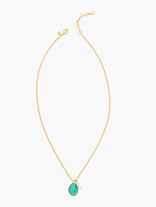 TALBOTS ORGANIC PENDANT NECKLACE