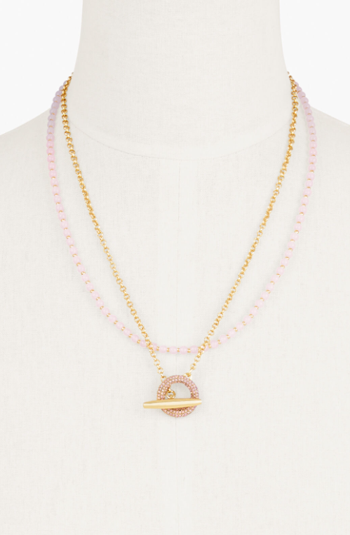 TALBOTS MODERN LAYERED NECKLACE