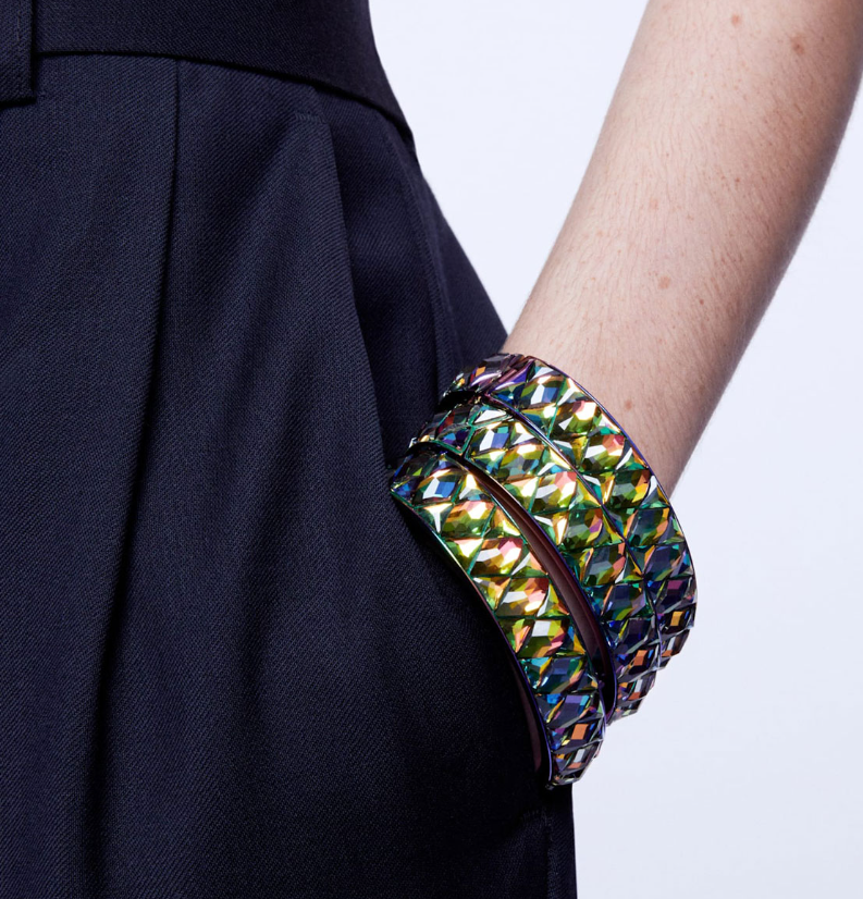 Swarovski Curiosa Bangle, Multicolored, Large