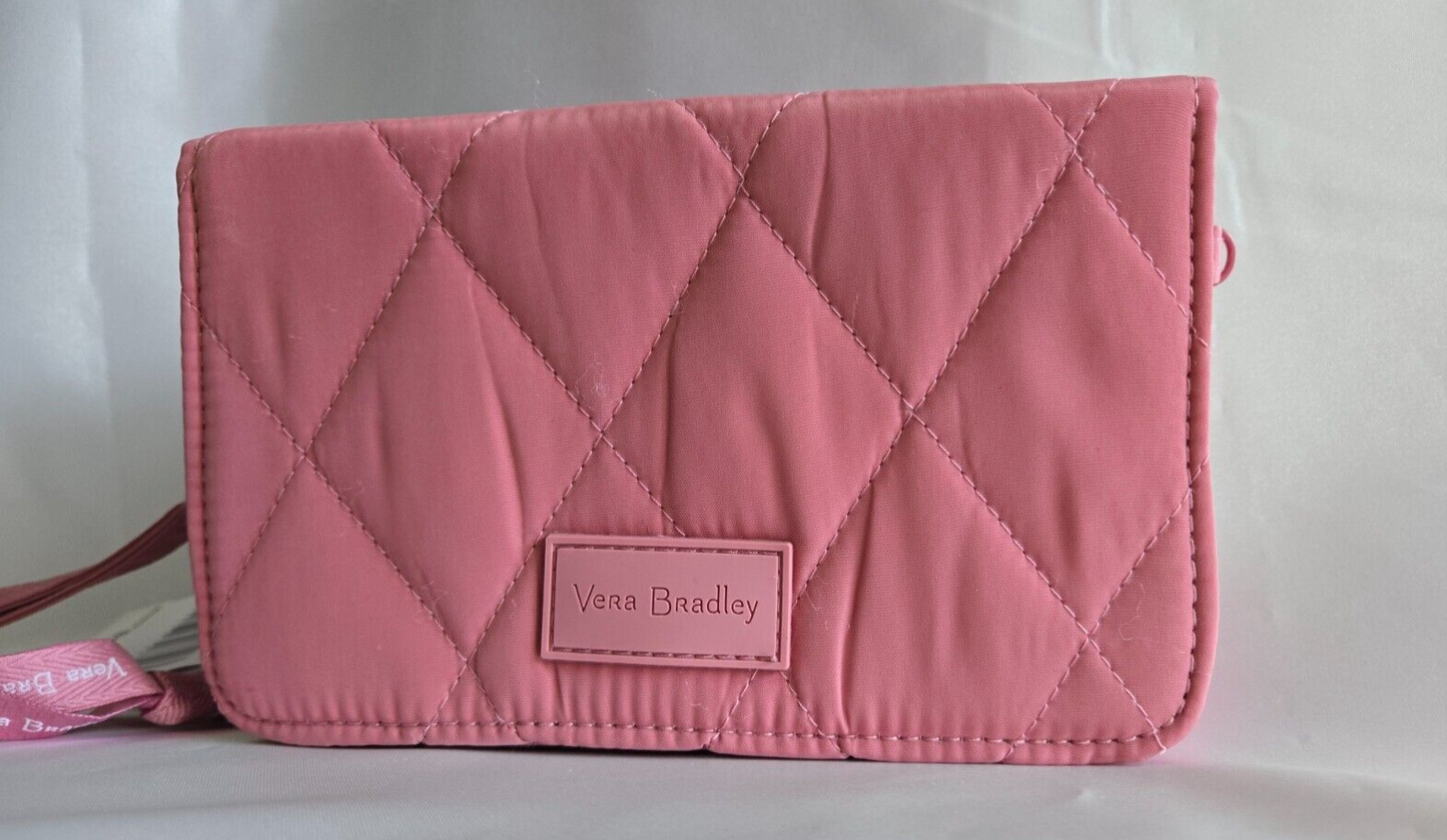 Vera Bradley Ultralight RFID 3-in-1 Crossbody Bag, Strawberry Ice