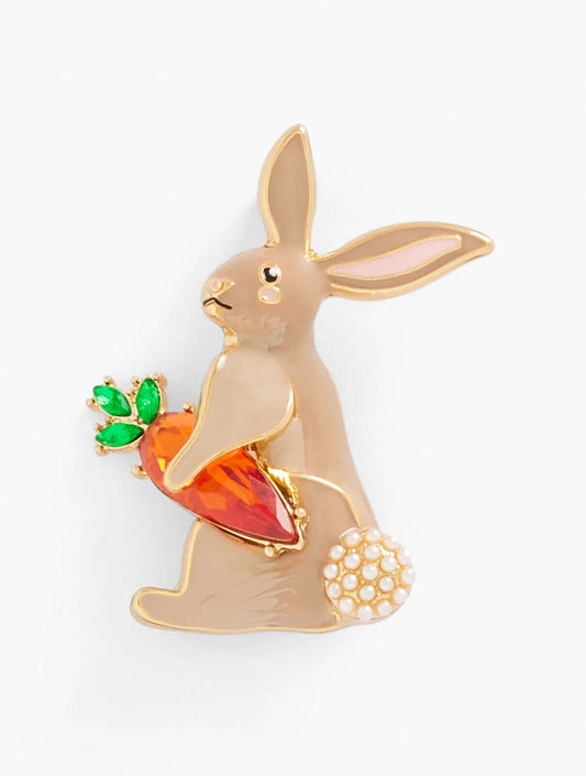 TALBOTS SPRING BUNNY BROOCH